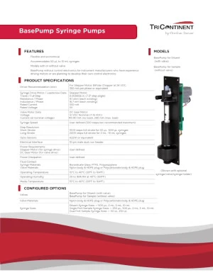 TC-En-Product-Document-basepump-syringe-pump-V1