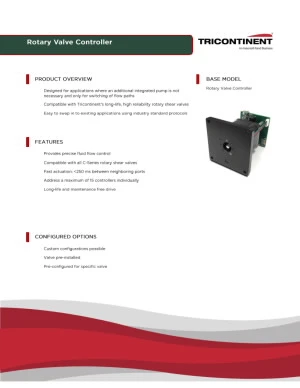 TC-En-Product-Document-rotary-valves-and-valve-controller-V5