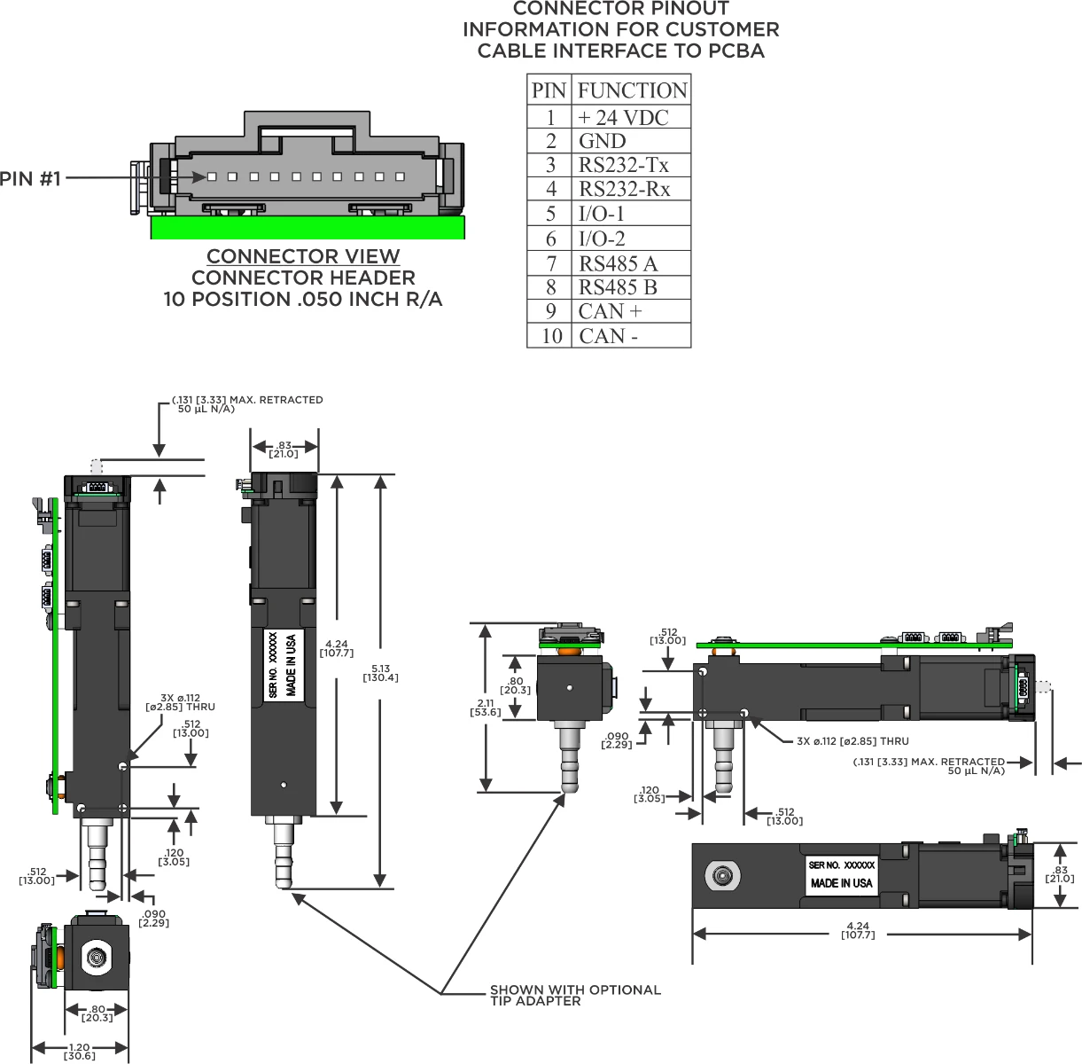 TC-En-Product-Drawing-air-z-flex-V1